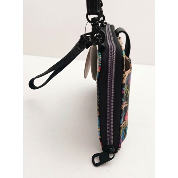 NWT Sakroots Artist Circle Lg Crossbody/Wristlet Smartphone Wallet  7.5X4.5 - Picture 9 of 13